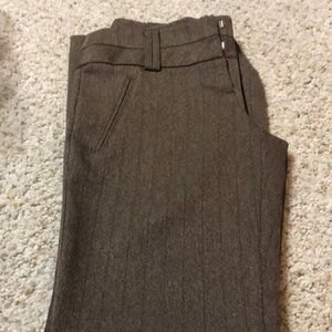 Brown slack pants